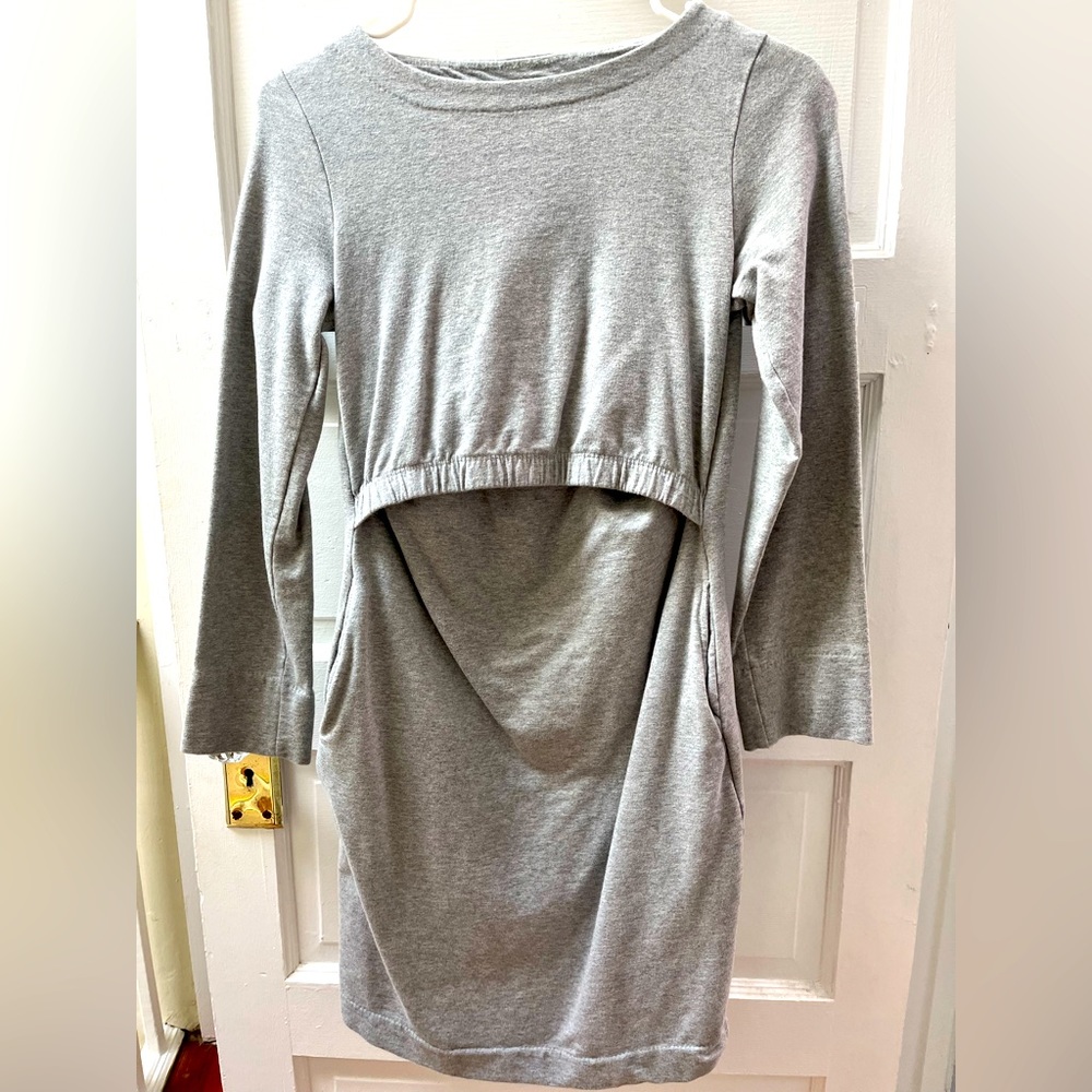 Boob nursing dress.